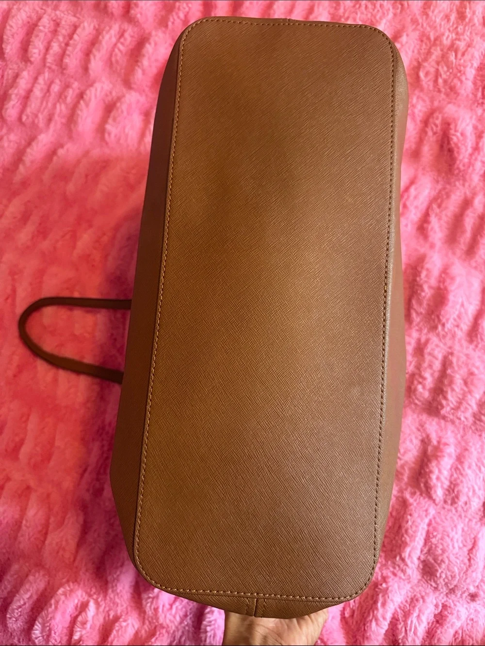 Michael Kors Brown Leather Tote Bag